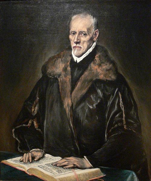 El Greco Portrait of Dr Sweden oil painting art